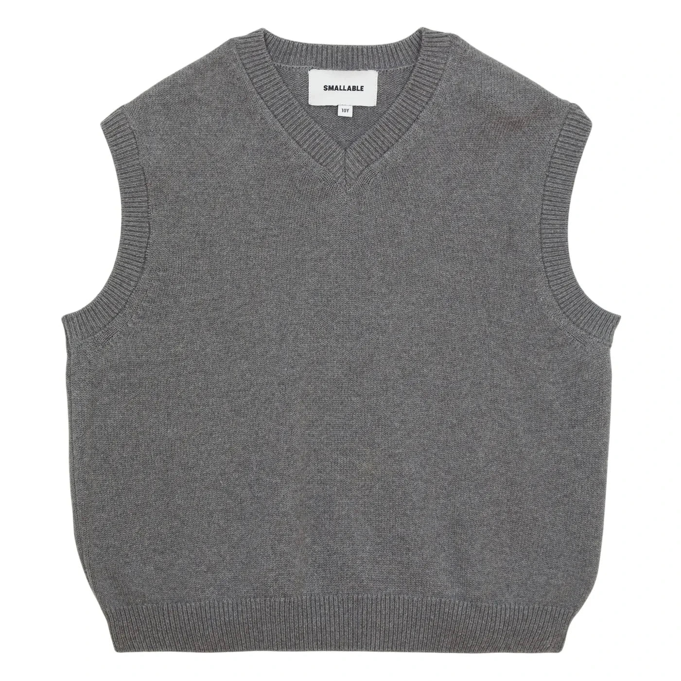 Smallable Kid - Jersey de algodón orgánico Pembroke | Gris jaspeado