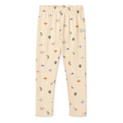 Liewood - Mallas de algodón orgánico Marie Aviator | Crema