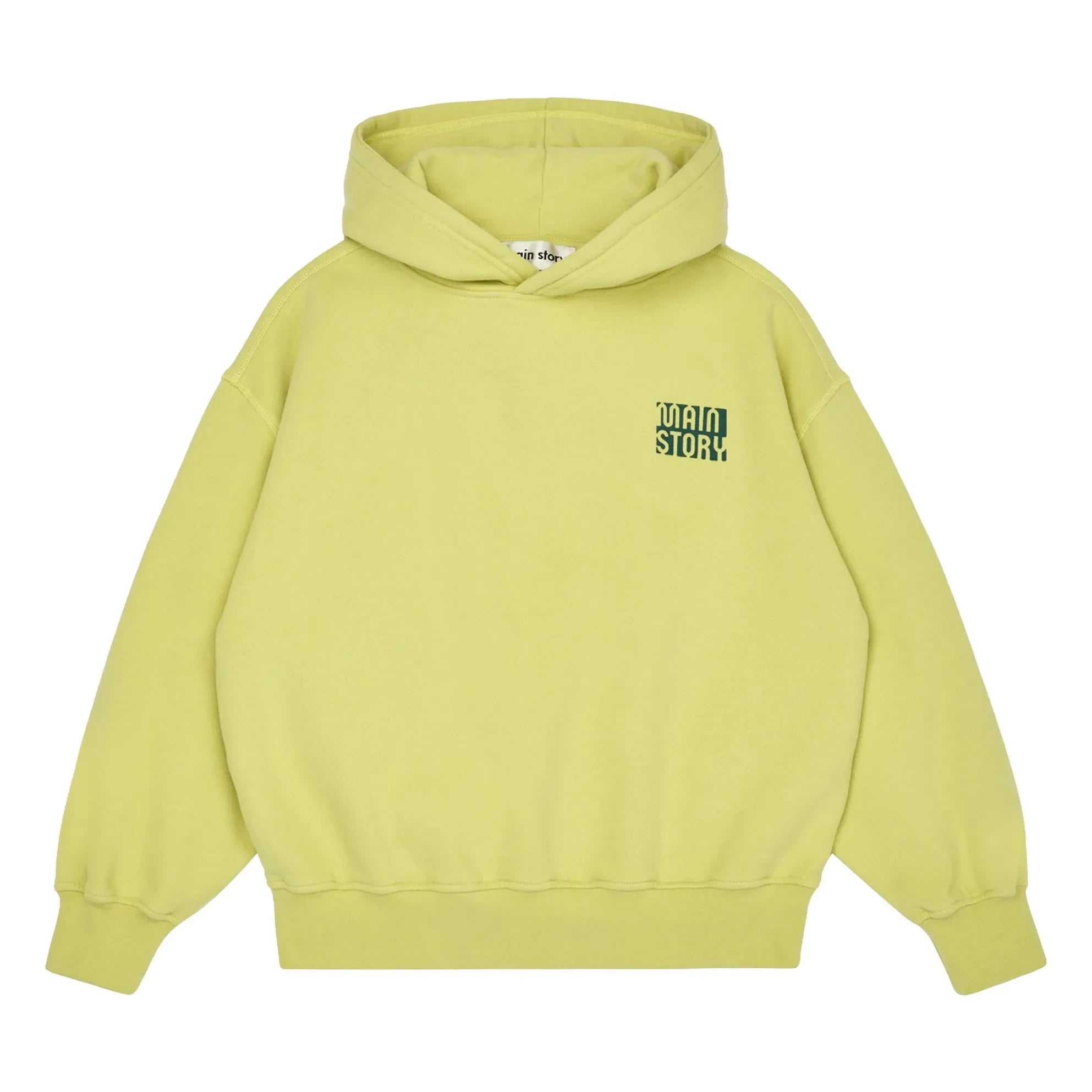 Main Story - Sudadera con capucha de algodón orgánico | Amarillo
