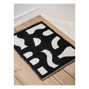 Broste Copenhagen - Felpudo Ceres PET | Negro