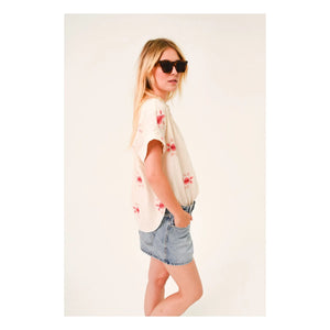 Sacrécoeur - Blusa Louison Sol | Crudo