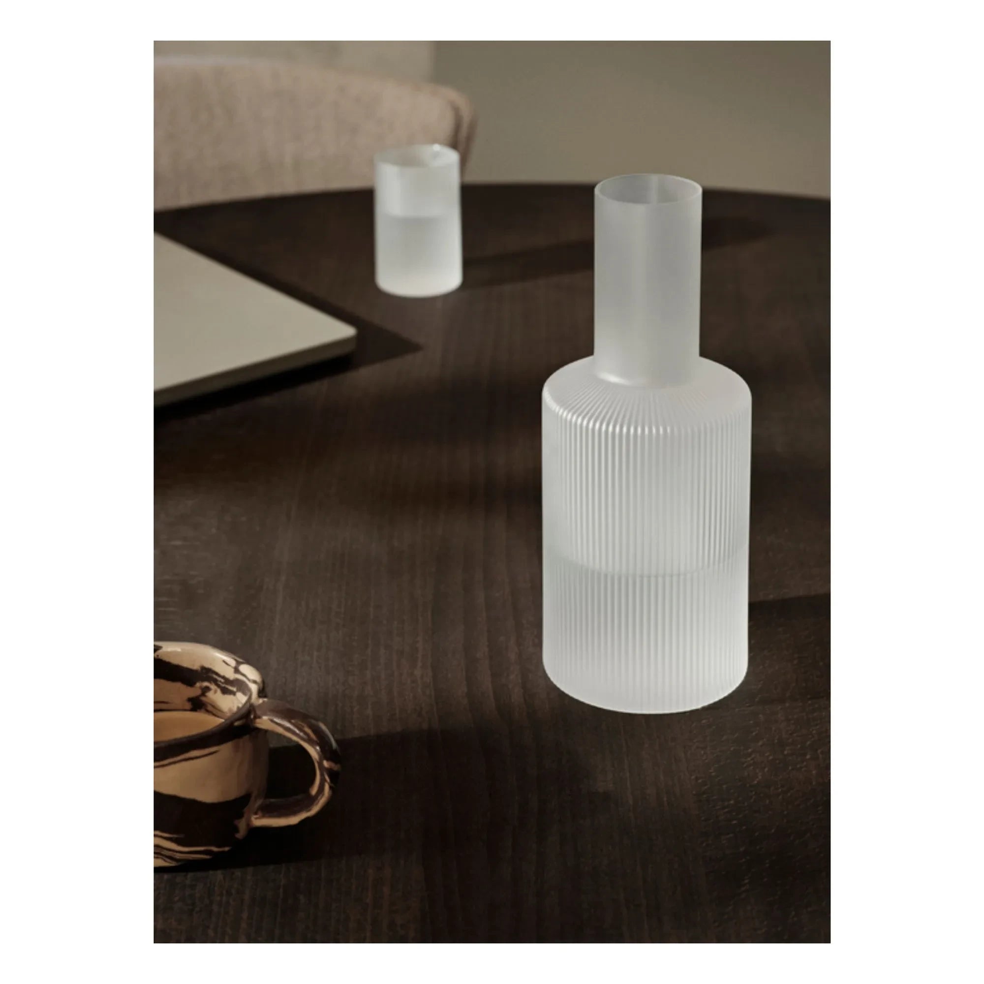 Ferm Living - Decantador Ripple | Blanco