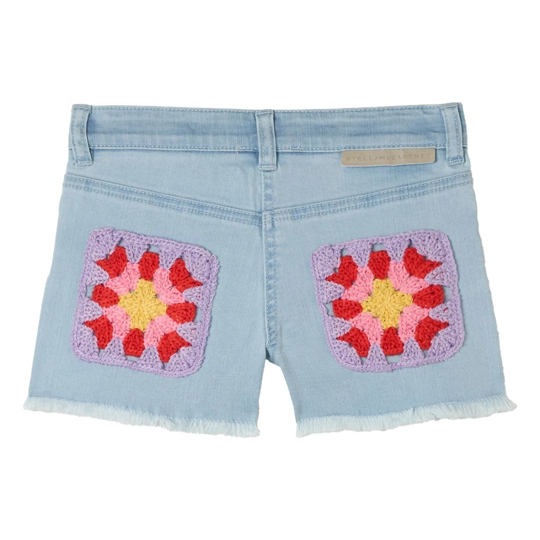 Stella McCartney Kids - Pantalones cortos vaqueros de algodón orgánico | Azul claro