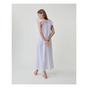 Scarlette Ateliers - Camisón bordado a mano Dona | Rojo