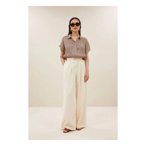 By Bar - Camisa de rayas Karly | Roja
