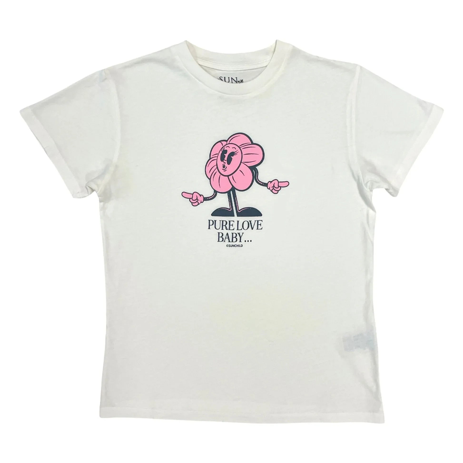 Sunchild - Camiseta Pure Love | Blanco
