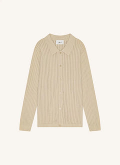 NN.07 - Camisa polo de manga larga Troels 6561 | Crudo