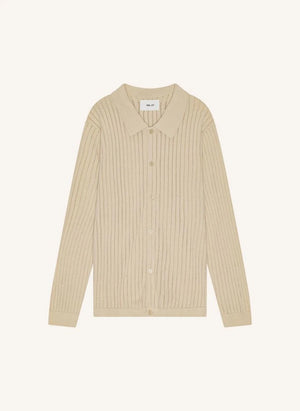 NN.07 - Camisa polo de manga larga Troels 6561 | Crudo