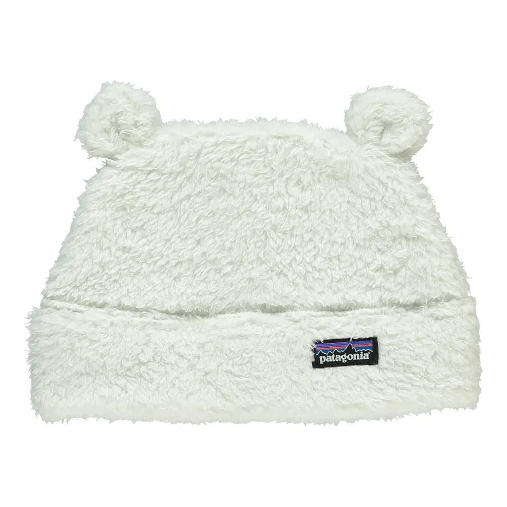 Patagonia - Gorro con Orejeras de Pelo Sintético | Blanco