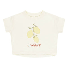 Rylee + Cru - Camiseta de limón | Marfil