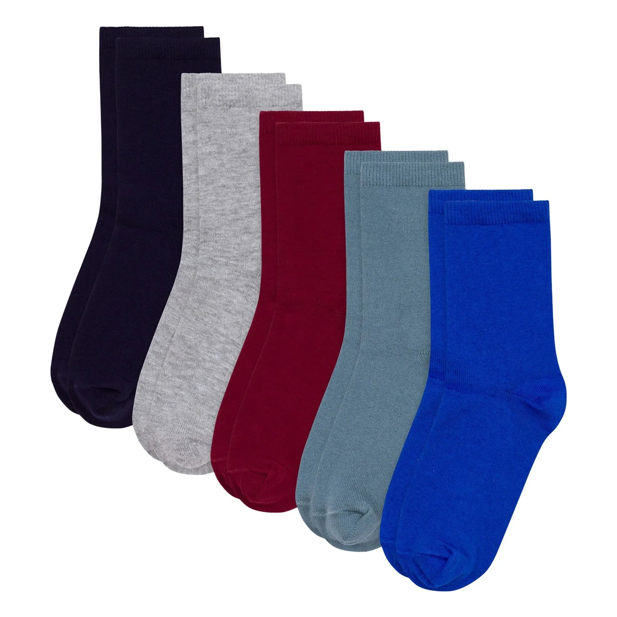 Petit Bateau - Pack de 5 pares de calcetines lisos | Azul