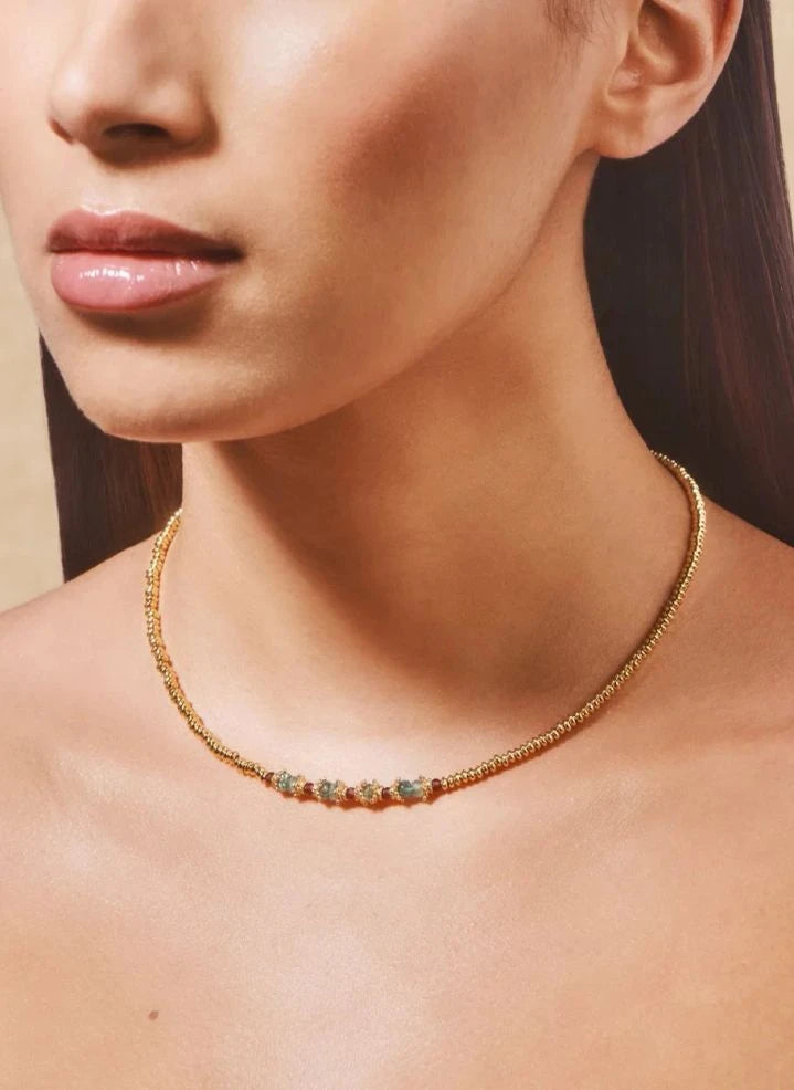 Tityaravy - collar Sriphala | Gris