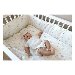 Cam Cam - Protector para cuna Dreamland | Azul claro