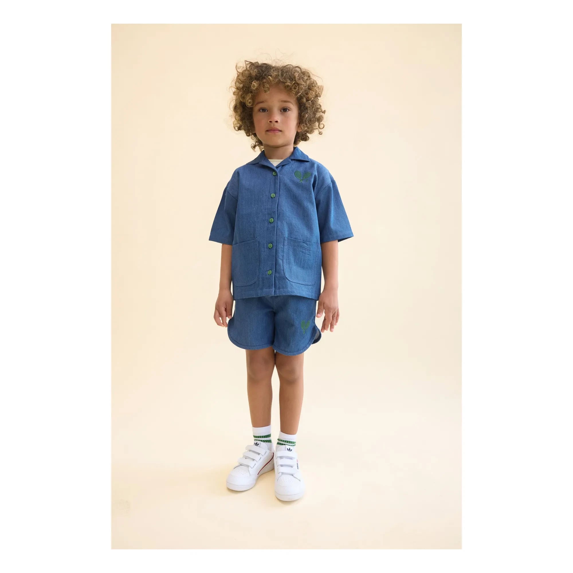 Flöss - Victor Denim Shorts | Azul