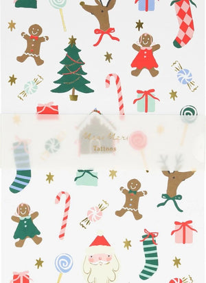 Meri Meri - Joli Noël tatuajes temporales