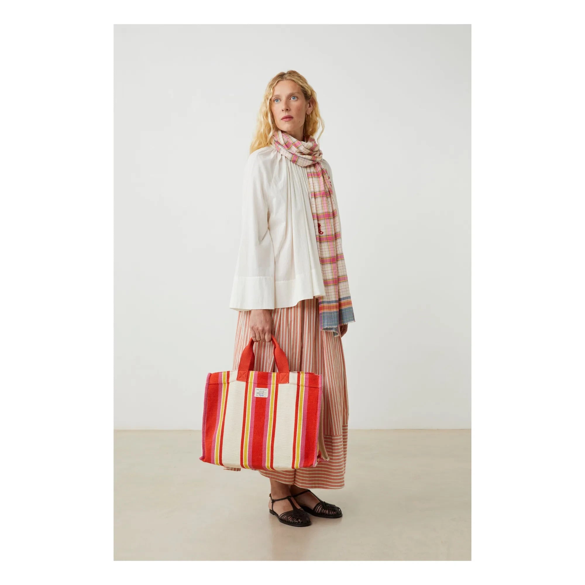Moismont - Bolsa de la compra Bari N°46 Algodón | Coral