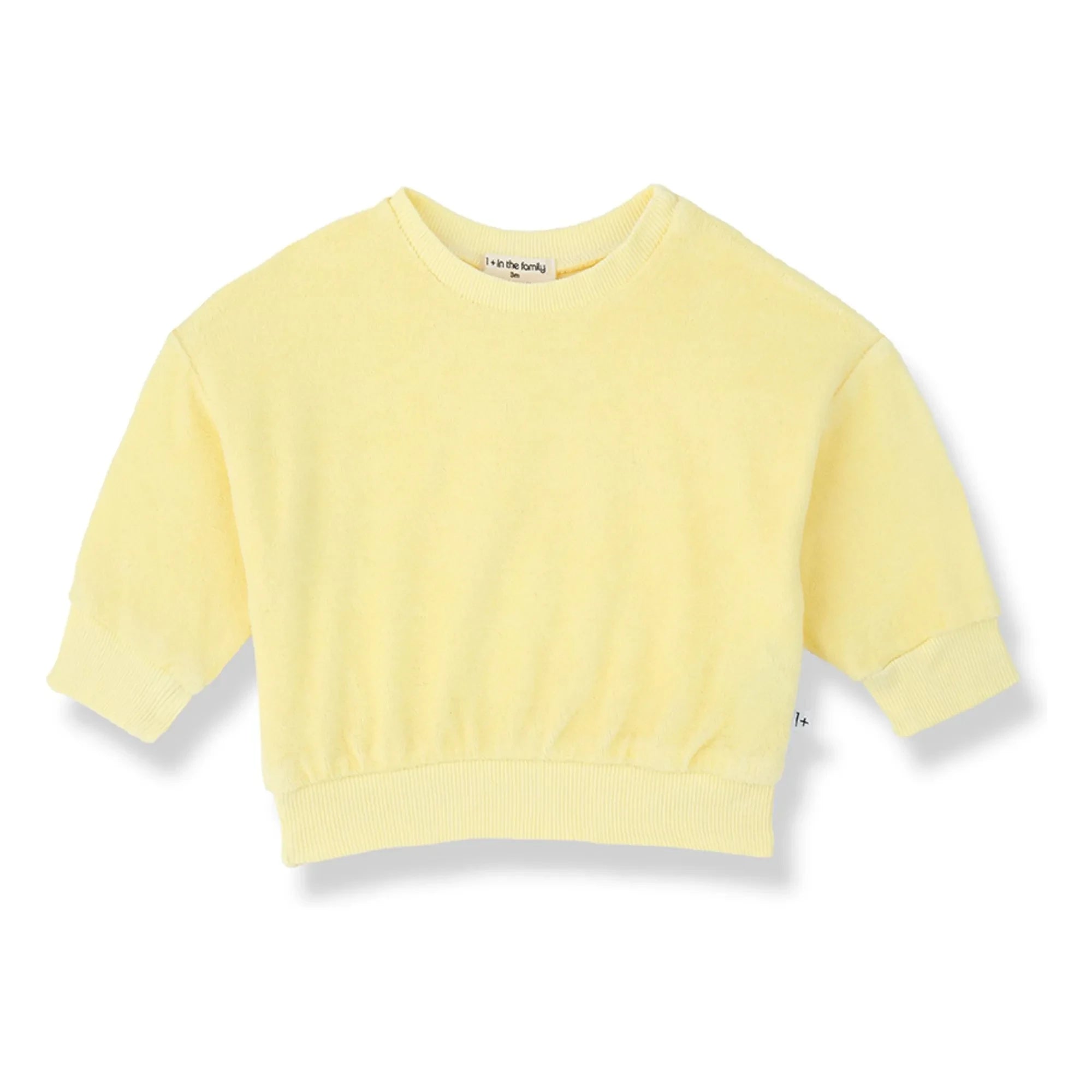1+ en la familia - Sudadera de Felpa de Mercadal | Amarillo