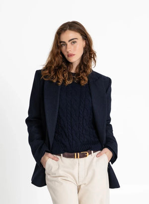 Smallable Woman - Camille Chaqueta de Lana | Azul Marino