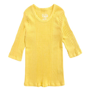 Sunchild - Camiseta de manga 3/4 Puebla | Amarillo