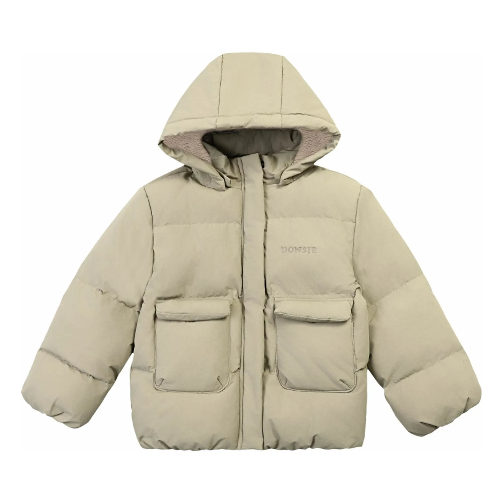 Donsje - Chaqueta acolchada Bearnt | Marrón topo