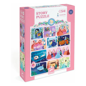 Djeco - Puzle de Cenicienta - 54 piezas