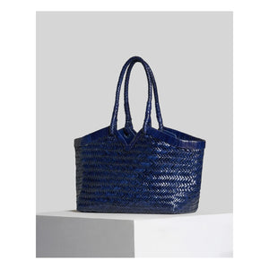 Vipera - Tote Crudelia de Piel | Azul marino