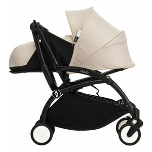 Stokke® - Cochecito de bebé recién nacido YOYO³ Bonpoint 0+ Estructura negra | Beige
