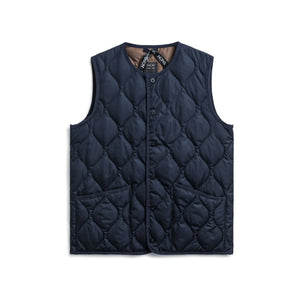 Taion - Chaleco militar sin mangas unisex | Azul marino