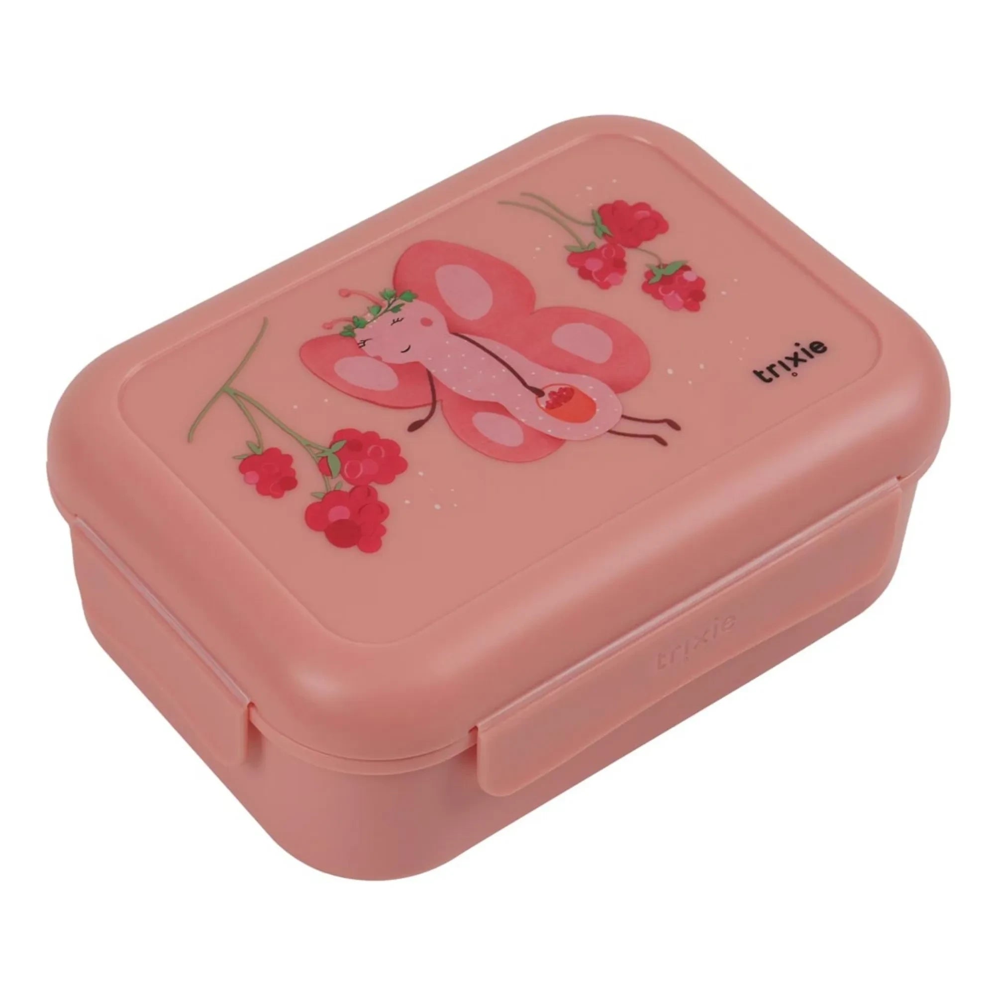 Trixie - Pinzas para el Fiambrera Fruit fairy Mrs. Butterfly | Rosa