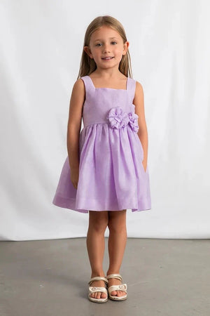 Vestido de lino Mayoral para niña