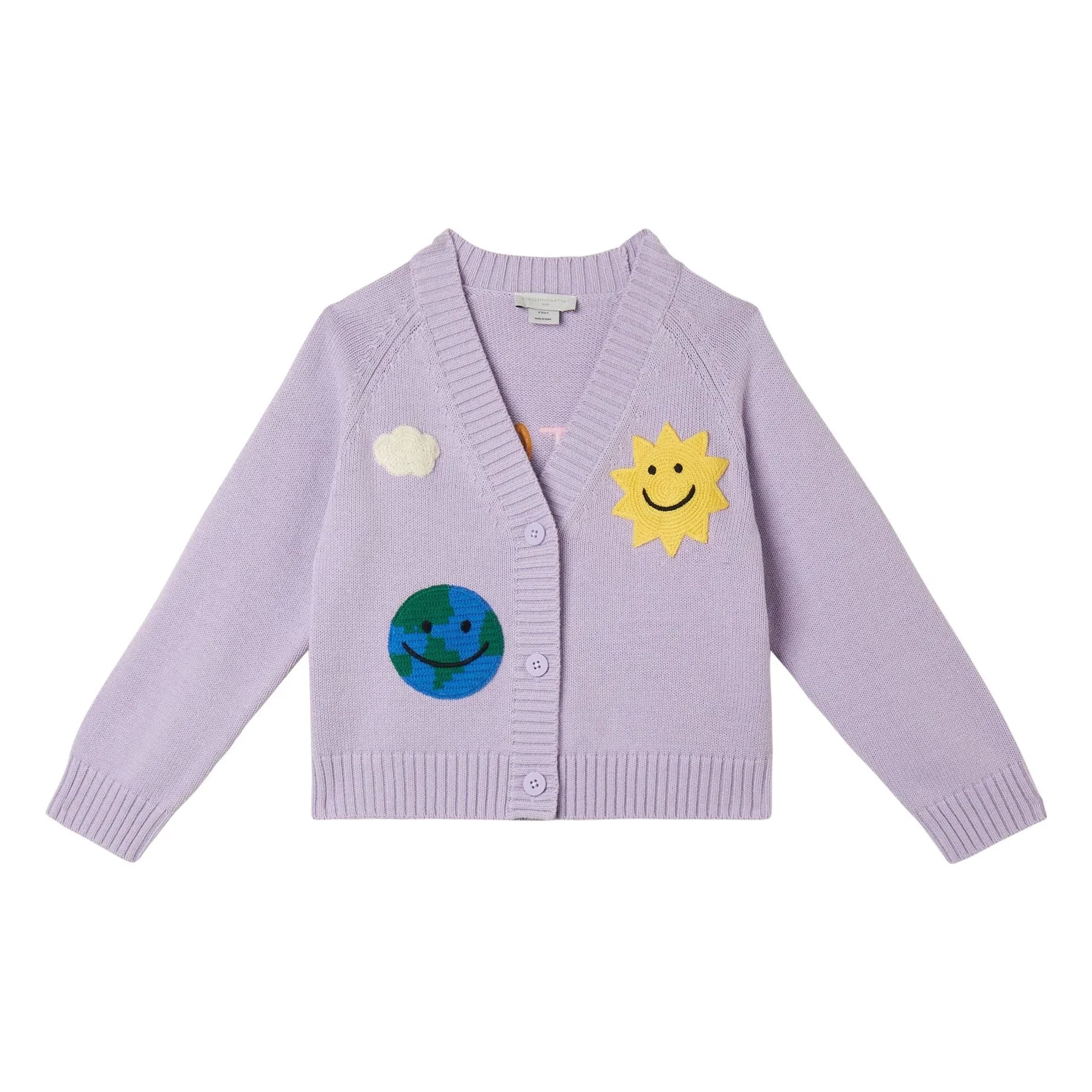 Stella McCartney Kids - Cárdigan Soleil | Lila