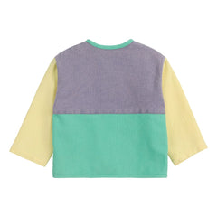 Bobo Choses - Chaqueta de Fibra Reciclada con Bloques de Color | Lavanda