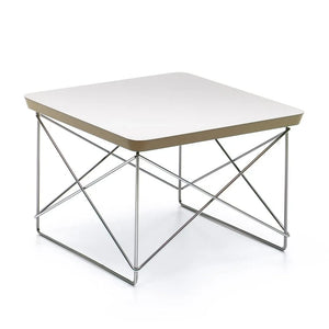 Vitra - Mesa auxiliar LTR Charles & Ray Eames, 1950 | Blanco