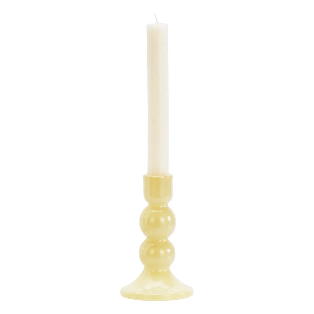 Madam Stoltz - Candelabro de cristal | Amarillo