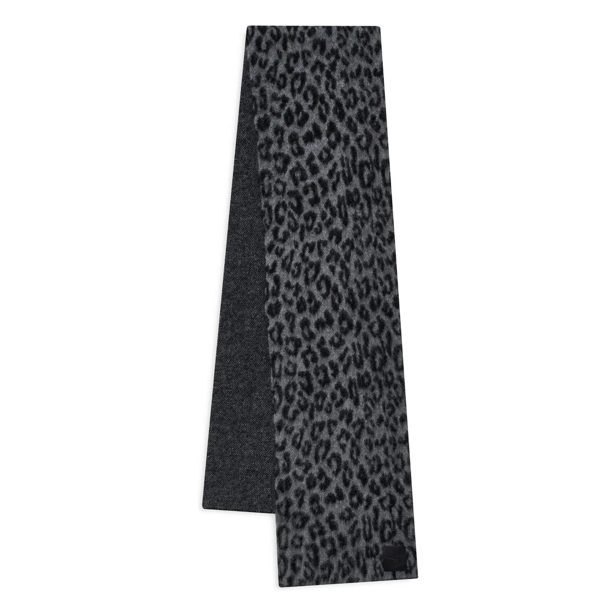 Anine Bing - Bufanda Hannah Leopardo Alpaca | Gris