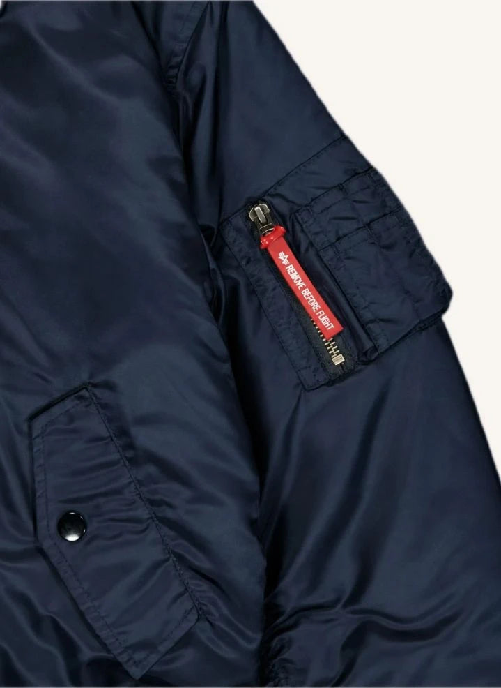 Alpha Indutries - MA-1 VF 59 Chaqueta Bomber | Azul marino