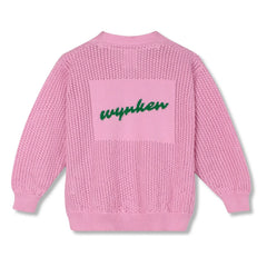 Wynken - Cárdigan de algodón orgánico | Rosa