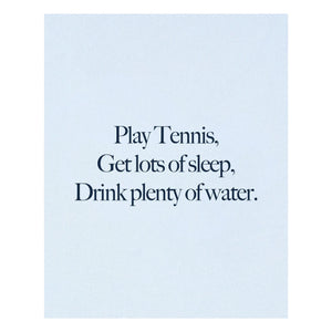 Sporty & Rich - Tenis Tişörtü Geri Dönüştürülmüş pamuk | Açık mavi