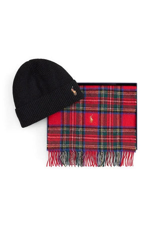 Gorro y bufanda de lana Polo Ralph Lauren