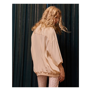 Mes Demoiselles - Blusa de Seda Bobie | Nude