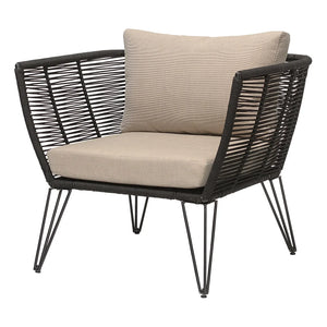 Bloomingville - Mundo Lounge al aire libre | Negro