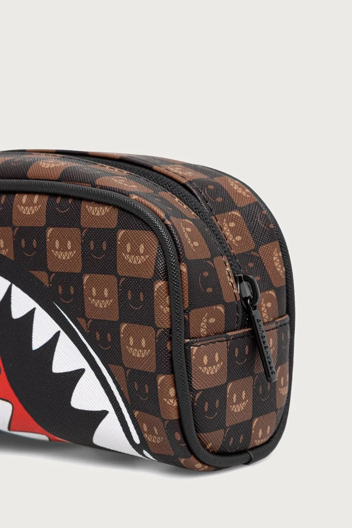Sprayground - Estuche de lápices marrón Tiburones en París 910B9303NSZ