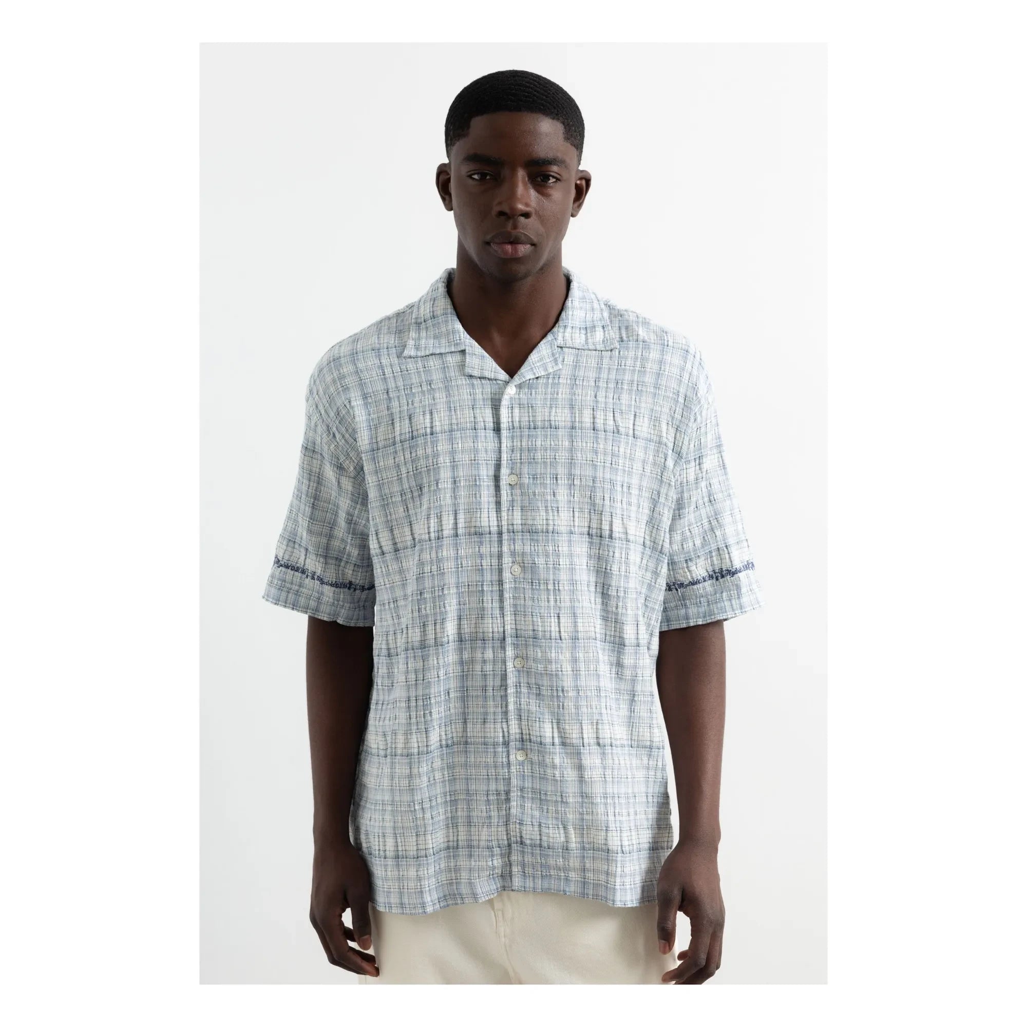 Edmmond Studios - Camisa Carreaux | Azul Claro