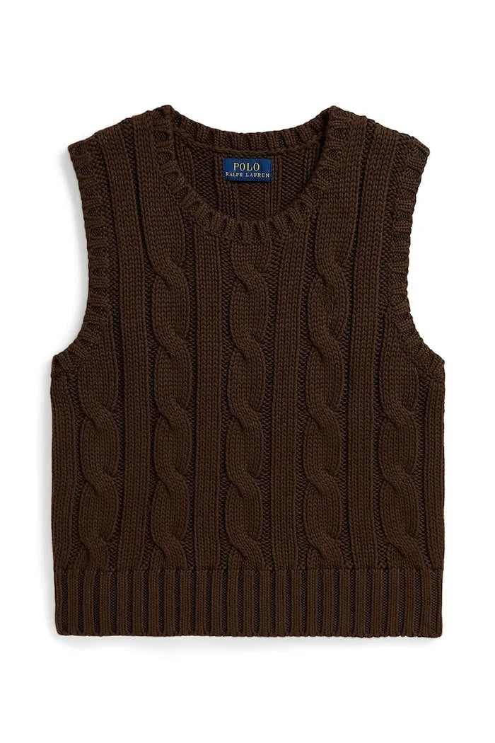 Chaleco de algodón Polo Ralph Lauren para niños