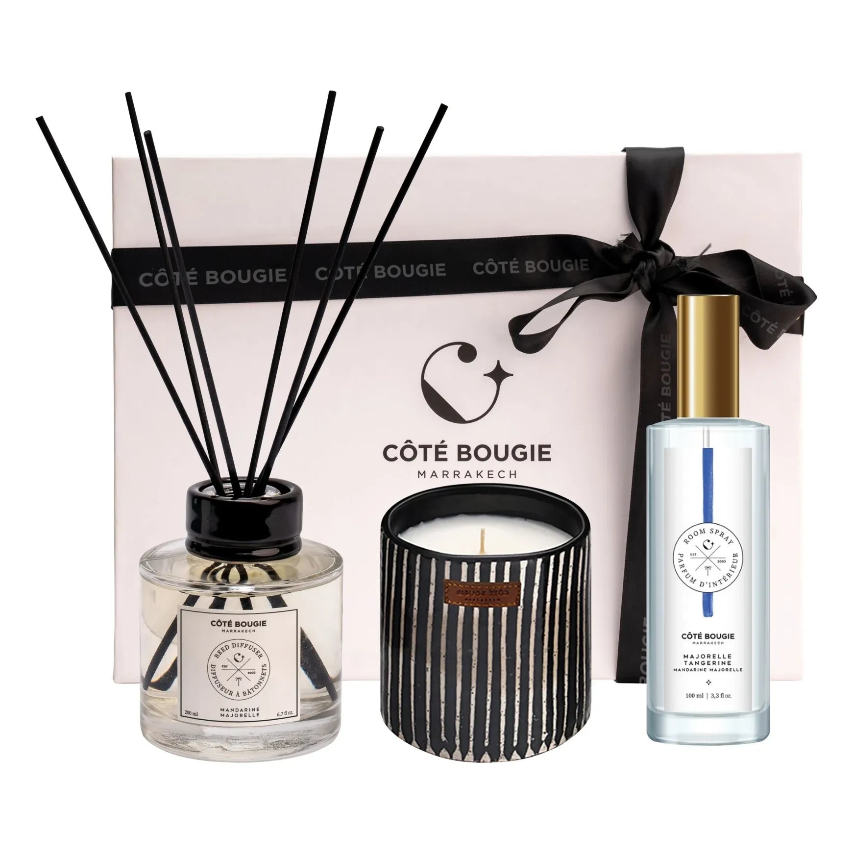 Côté Bougie - Set de regalo exclusivo Mandarina