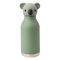 Asobu - Botella de agua de acero inoxidable Koala | Gris