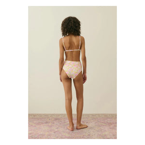 Louise Misha - Parte de arriba de bikini Vasalia de fibra reciclada - Colección Mujer | Amarillo