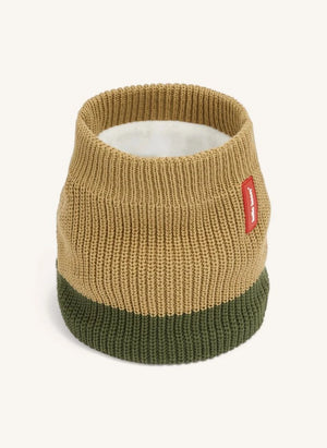 Hello Hossy - Choker de Algodón Orgánico con Bloqueo de Color | Caramelo