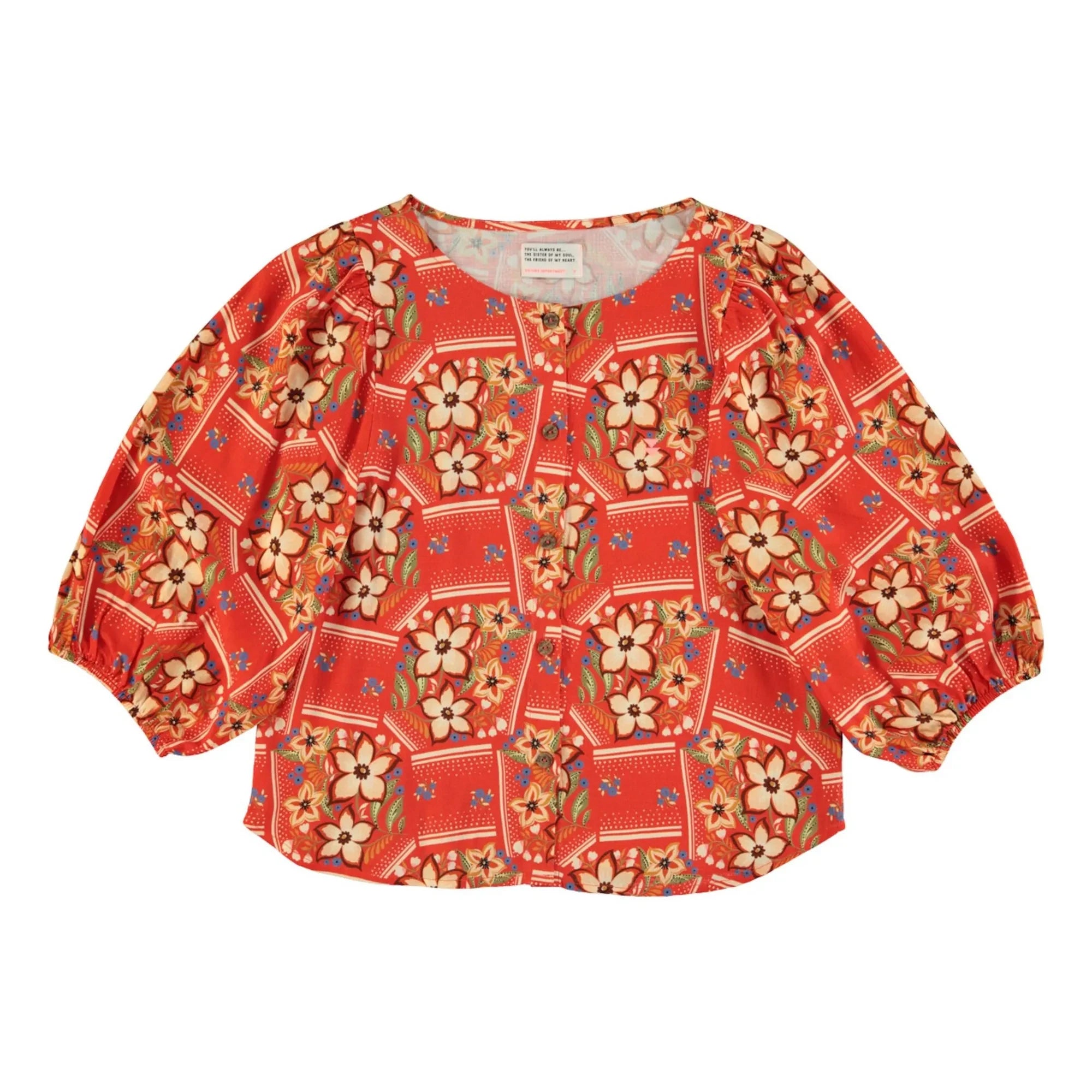 Sisters Department - Blusa Estampado Floral | Rojo
