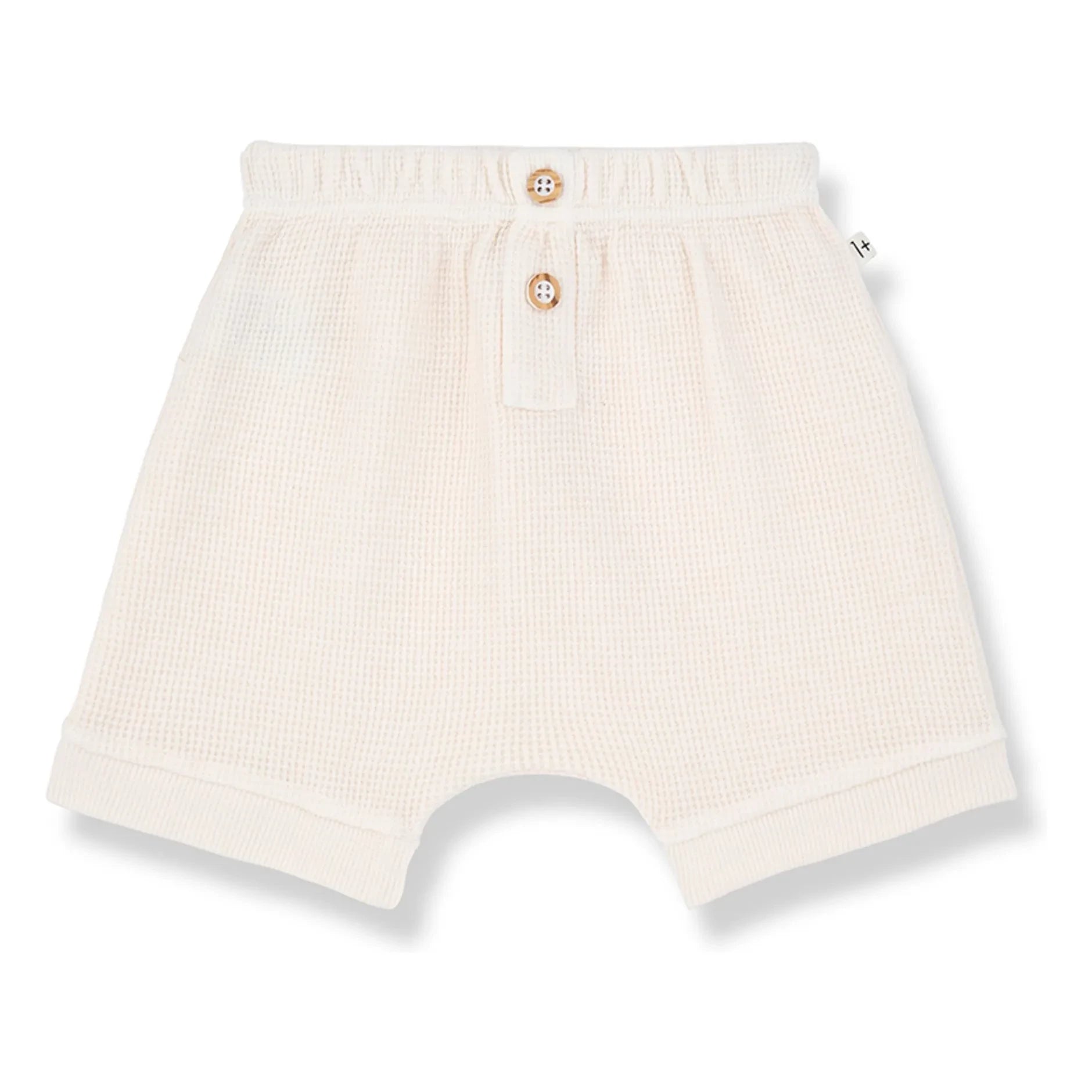 1+ in the family - Sime Waffle Short | Crudo